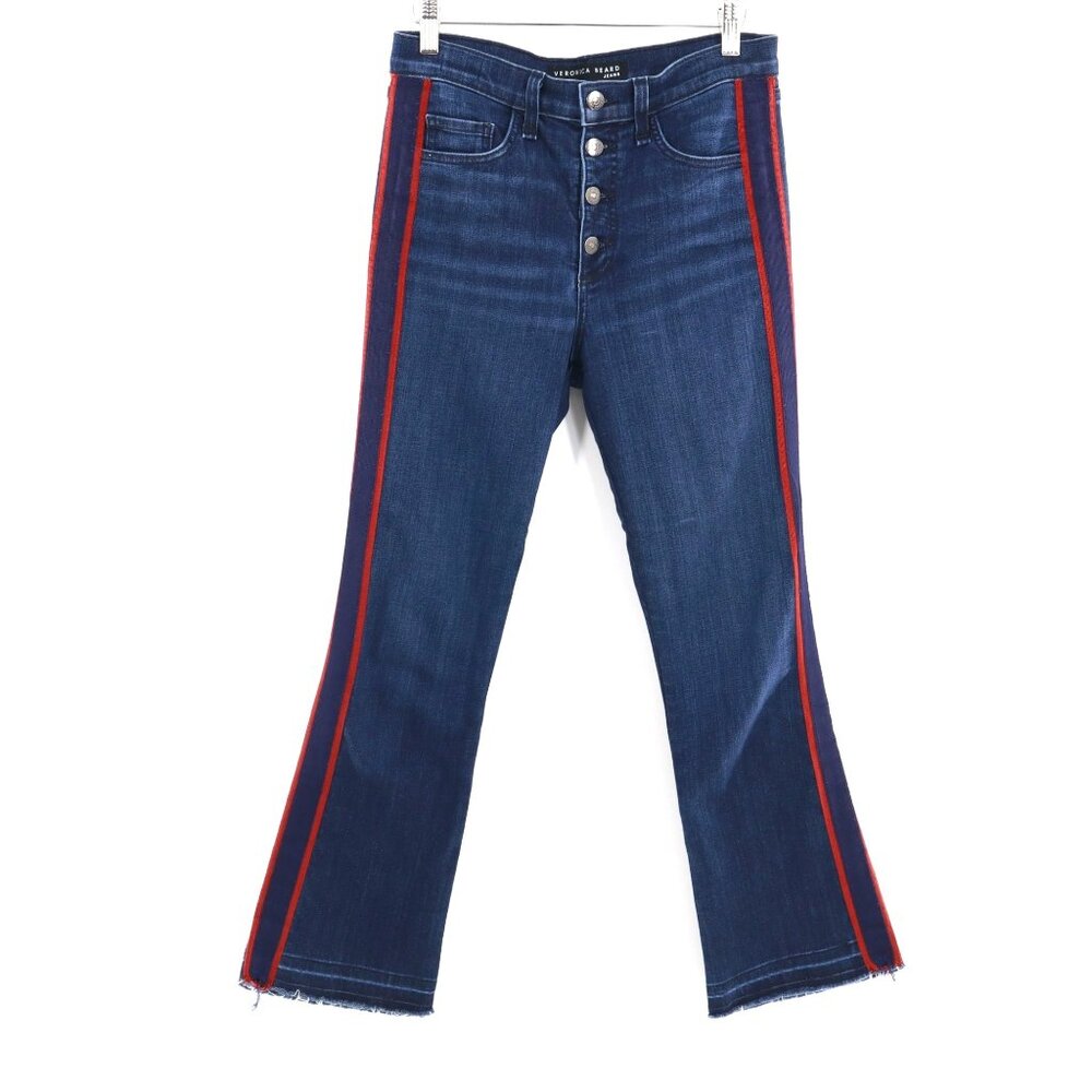 Veronica Beard Carolyn Baby Boot Jeans Womens 27 Blue Casual Weekend‎ Y2K Trendy